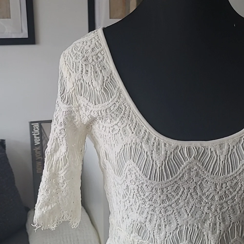 URBAN OUTFITTERS Ivory Dress - Picture 3 of 4